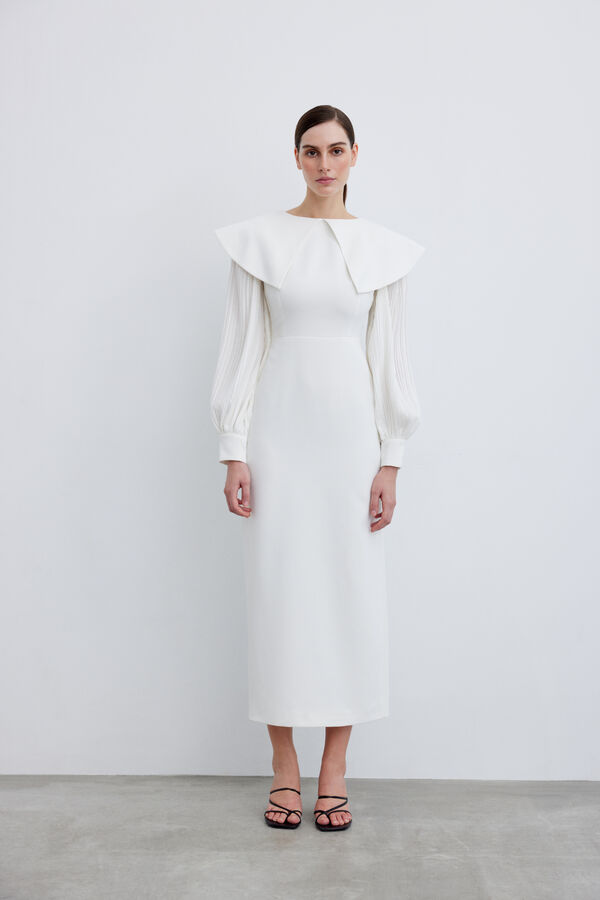 Elegant Pleated Dress